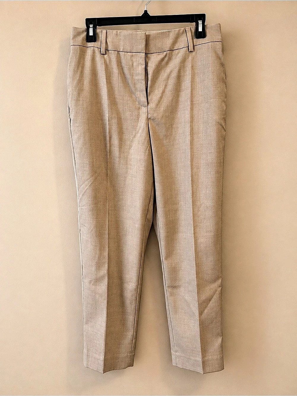 H&M Women's Polyester Trousers in Brown Size Medium